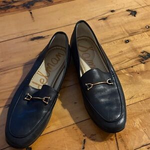Sam Edelman Black Leather Loafers